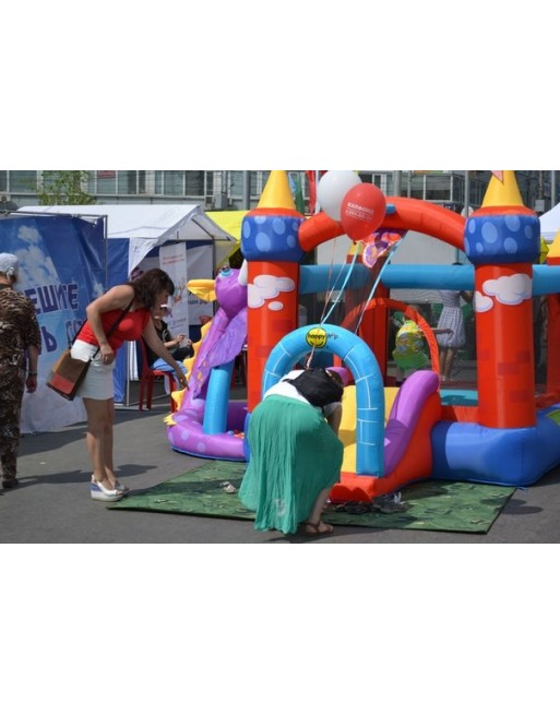 Juego hinchable Happy Hop Dragon