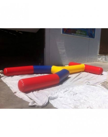 Herradura hinchable acuática 5,30 x 2,55