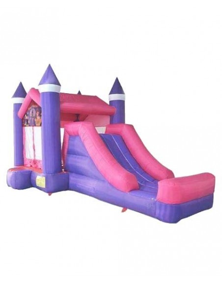 Castillo hinchable Princes Pink Salto feliz