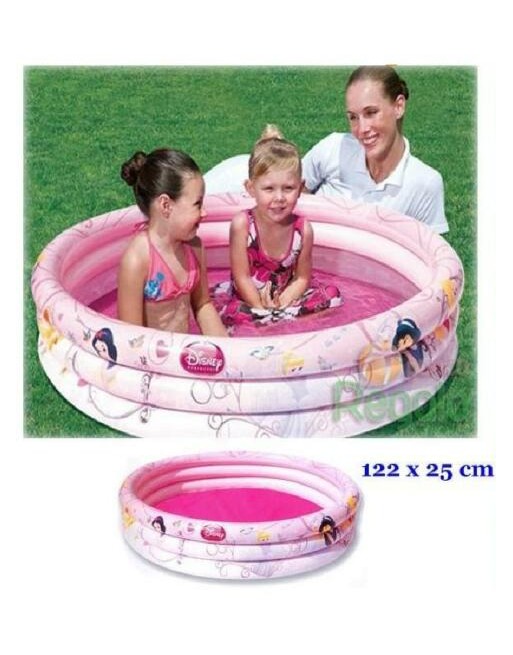 Piscina hinchable Princesas 1,22X0,25