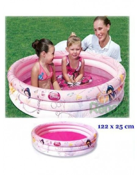 Piscina hinchable Princesas 1,22X0,25