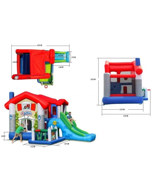 Happy Hop Big House 4,55 x 3,30 x 2,65m