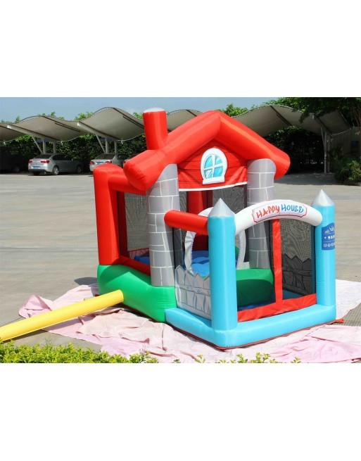 Mini castillo hinchable casa feliz...