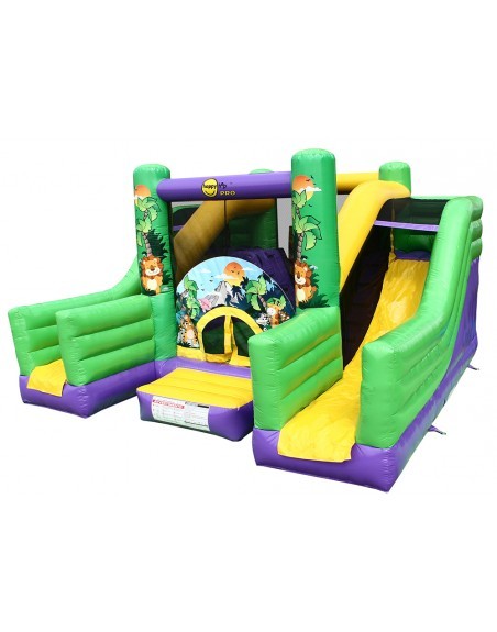 Castillo hinchable La Jungla 5,20 x 4,70 x 3,05