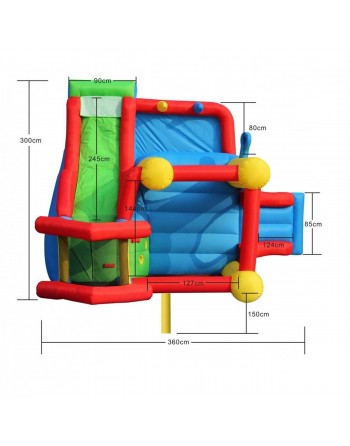 Juego hinchable Happy Hop 7... 2