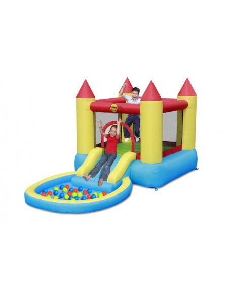 Castillo hinchable con piscina 3,65x2x1,90