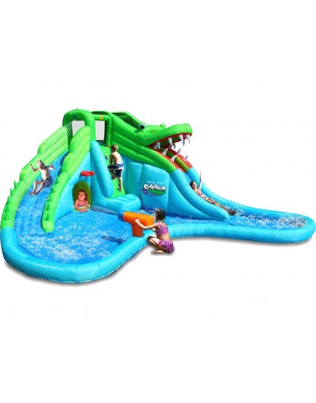 Gran tobogán acuático cocodrilo 5,70x5,15x2,40