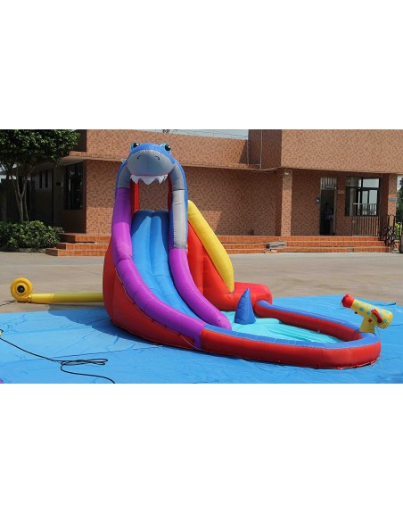 Tobogan acuatico Happy Hop Tiburon 4,50x3,20x2,40