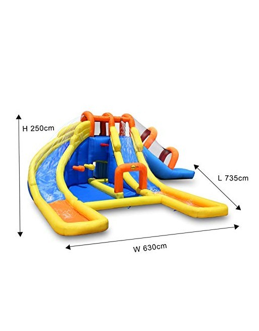 Parque acuatico Happy Hop 7,35x6,30x2,50