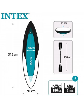 Kayak hinchable para... 2