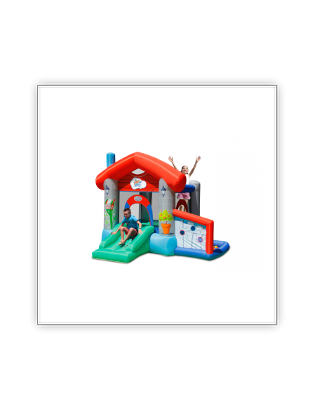 Mini castelo insuflável Cidade pequena 3x2,80x2,15