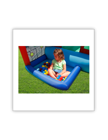 Mini castelo insuflável Cidade pequena 3x2,80x2,15