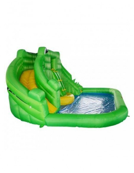 Alquiler tobogan acuatico doble tobogan cocodrilo