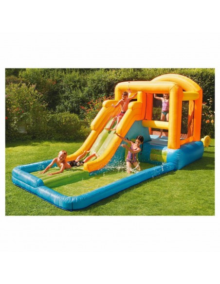 Hinchable acuatico con zona de salto 4,90x2,25x2,40