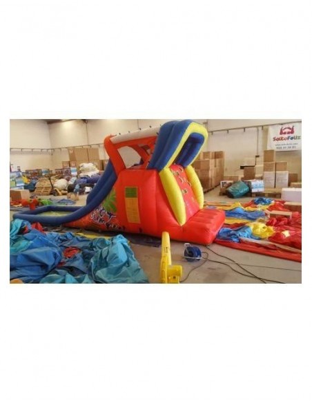 Alquiler Tobogan acuatico Hot summer 6,05x2,10x2,30