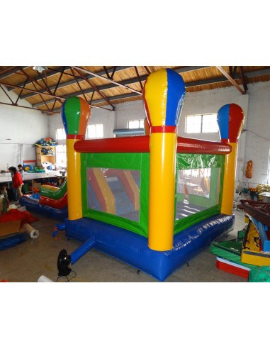 Castelo aquático inflável 8x4x3,20 - traseiro - TierraFantasía