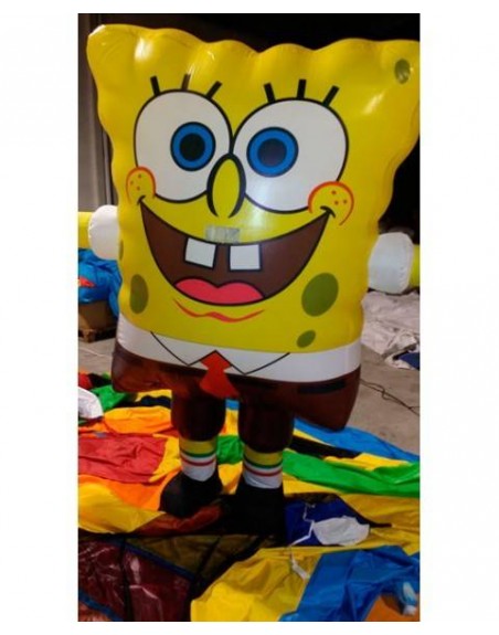 Traje inflável de Bob Esponja