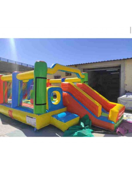 Castillo hinchable ojo de buey  6x4x2,10