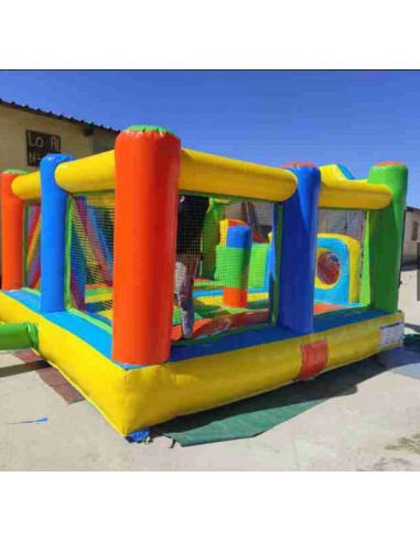 Castillo hinchable ojo de buey  6x4x2,10
