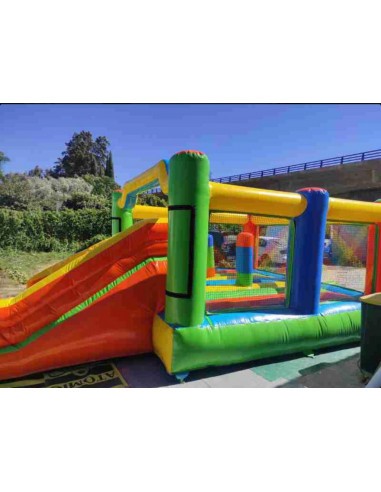 Castillo hinchable ojo de buey  6x4x2,10