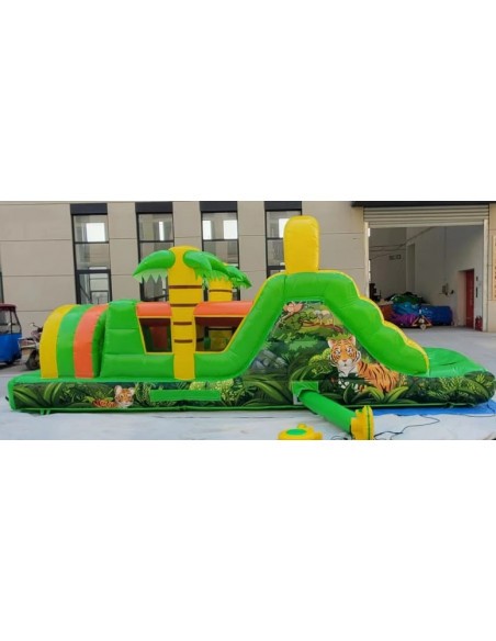 Castillo hinchable pista La Jungla 6,50x3x2,70
