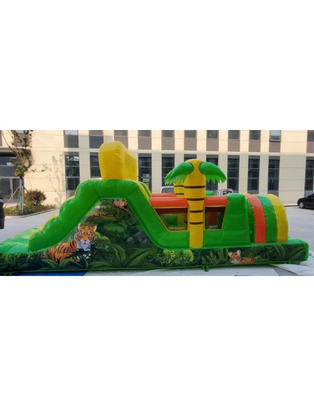 Castillo hinchable pista La Jungla 6,50x3x2,70