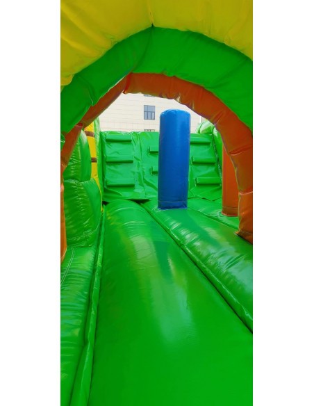 Castillo hinchable pista La Jungla 6,50x3x2,70