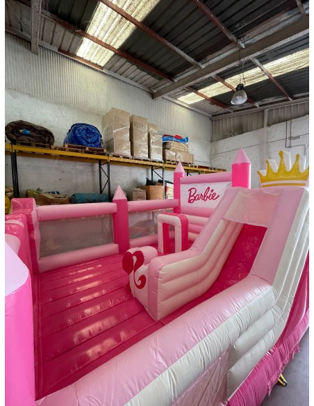 Alquiler castillo de Barbie 6x5x3,90