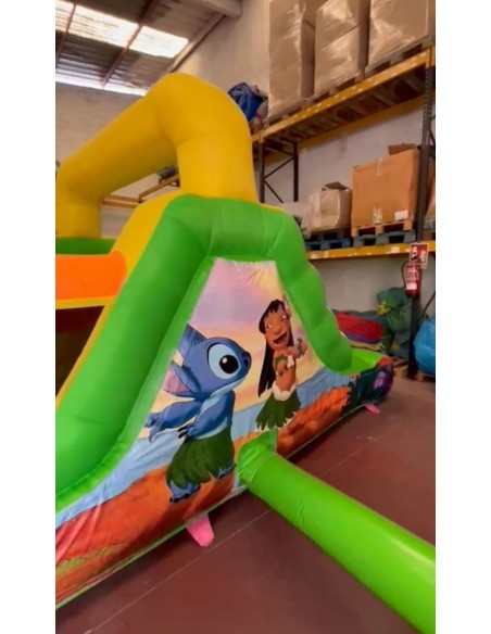 Alquiler Pista Americana Lilo Y Stich 6,50x2,90x2,50
