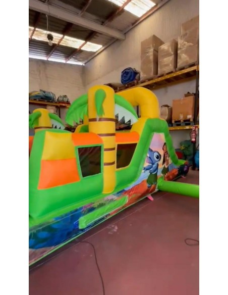 Alquiler Pista Americana Lilo Y Stich 6,50x2,90x2,50