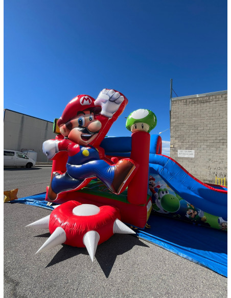 Alquiler castillo hinchable Mario Bros. 6x5x3,20