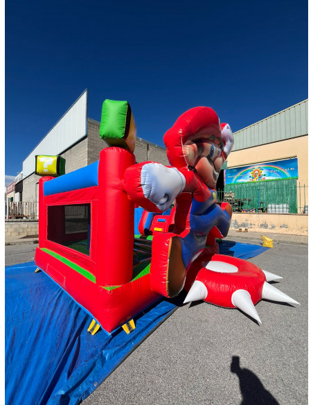 Alquiler castillo hinchable Mario Bros. 6x5x3,20