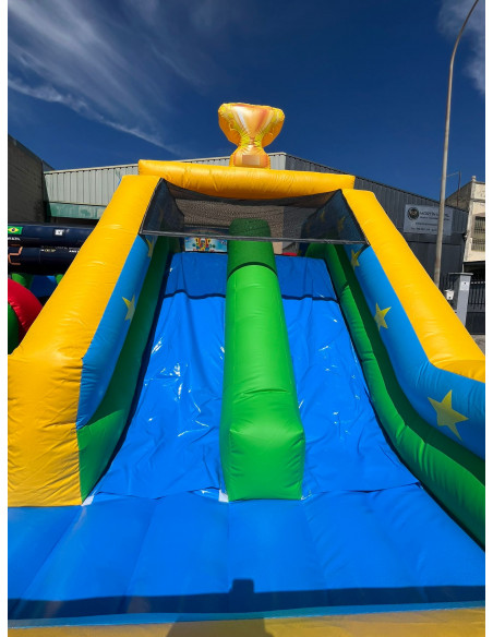 Alquiler castillo hinchable Futbol 2 6x5x4