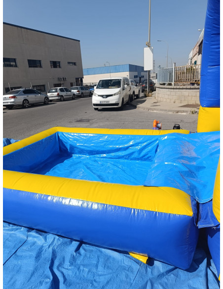 Alquiler deslizador con piscina 8x3