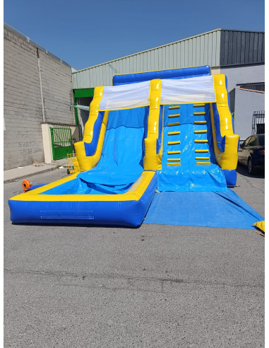 Alquiler Tobogan grande con piscina 7x4