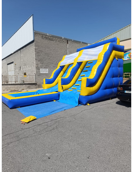 Alquiler Tobogan grande con piscina 7x4