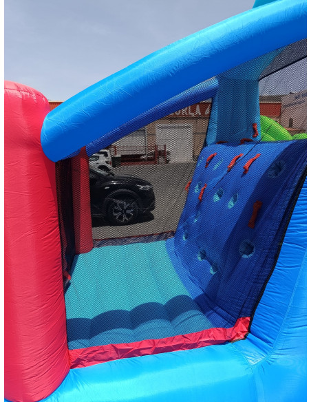 Alquiler Tobogan Racing para borde de la piscina 5,30x2,50x2,90