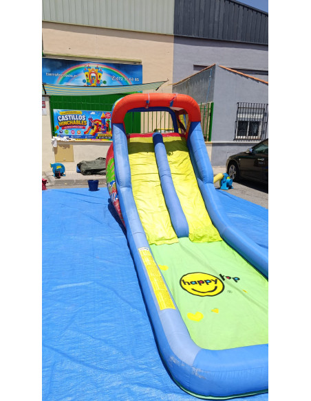 Alquiler Tobogan acuatico Hot summer 6,05x2,10x2,30
