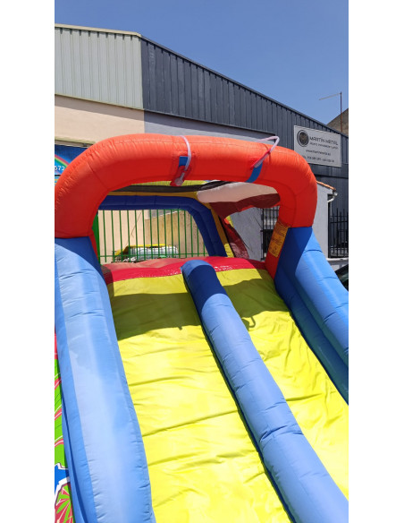 Alquiler Tobogan acuatico Hot summer 6,05x2,10x2,30