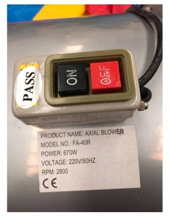 Turbina Axial 2800 R.P.M 2